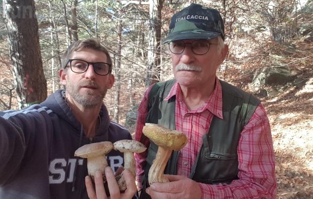 Giorgio Cugno con il figlio Massimiliano