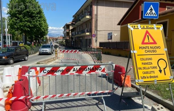 Alpignano, nuova viabilità: buona la prima