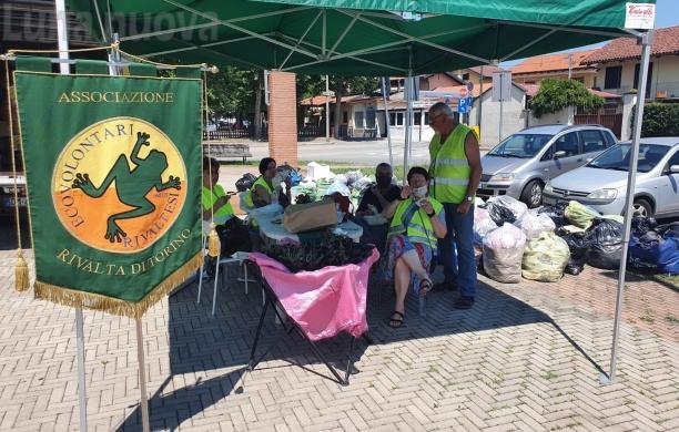 Rivalta, Ecovolontari: raccolta abiti record