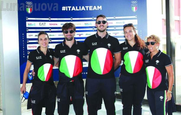 Lorenzo Bernard riceve il tricolore ed è pronto a portarlo a Tokyo