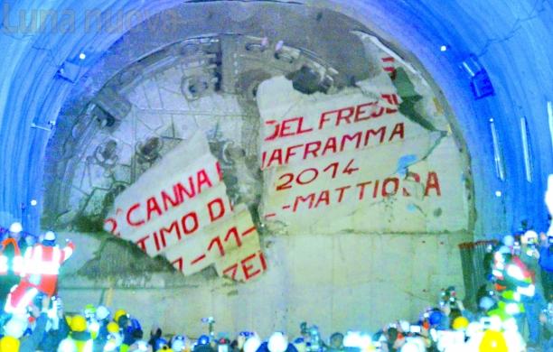 Frejus: la seconda canna aprirà nel giugno 2022