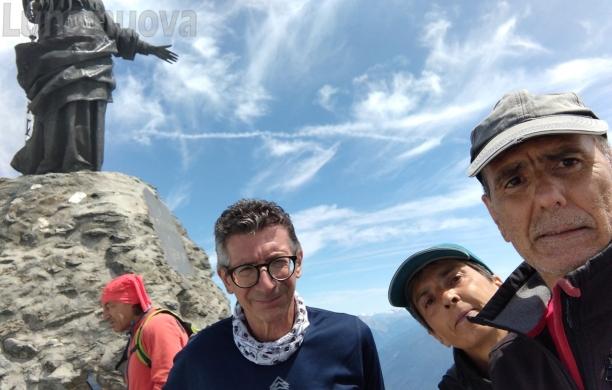 Almese: Riccardo Manzotti e il suo "Everesting" sul Rocciamelone