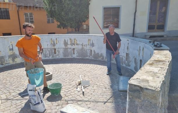 Il ricordo di Samuele Naitza in un murales