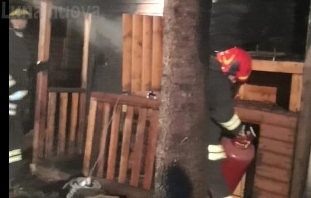 Roulotte e bungalow in fiamme nelle notte a Oulx
