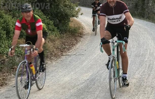 La val Susa in fuga all'Eroica nel Chianti