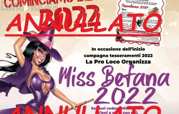 Quarta ondata Covid: Borgone annulla cenone di Capodanno e Miss Befana
