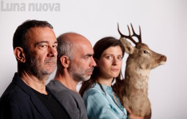 Stefano Braschi, Stefania Medri e Michele Sinisi (Foto Luca Del Pia)