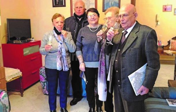 Grugliasco, Domenico e Domenica, coppia di platino