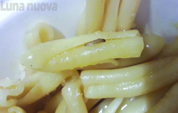 Rivalta, larva nella pasta, sale la protesta