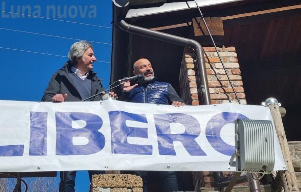 Salbertrand battezza l'Avamposto di libertà dei no green pass
