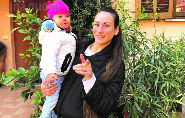 Rivoli, dopo Natalia, l'abbraccio ad Olena