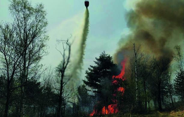Caselette: per il Musinè nel 2022 è già il quarto incendio
