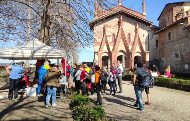 Buttigliera, la marcia da Stupinigi a Ranverso