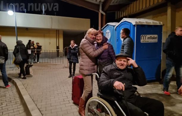 Valeriy e Vera scappano dalla guerra e arrivano  Bussoleno
