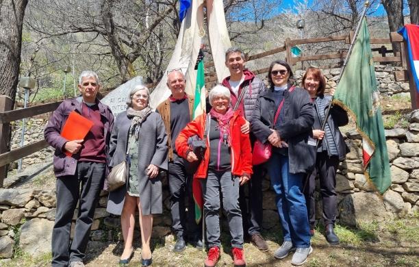 L'alta valle unita ricorda i morti partigiani alle Ramats