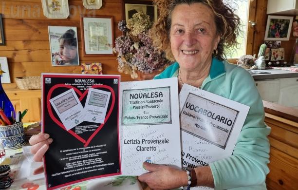 Letizia Provenzale, lezioni postume di patouà a Novalesa