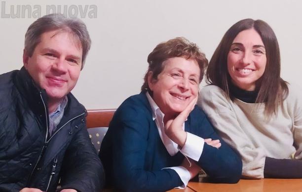 Da sinistra, Angelo Roccotelli (Avigliana viva), Rosy Patrizio (Pd) e Tatjana Callegari (M5S) 