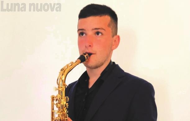 Vaie, Lorenzo Merini dirige la banda a soli 16 anni