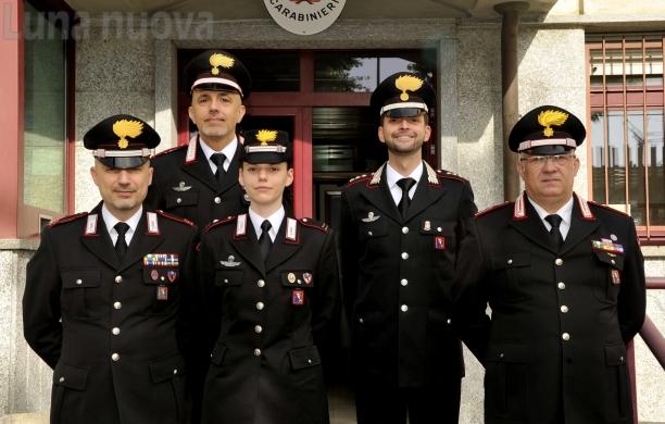 Quattro nuovi comandanti di stazione, fra cui la prima donna