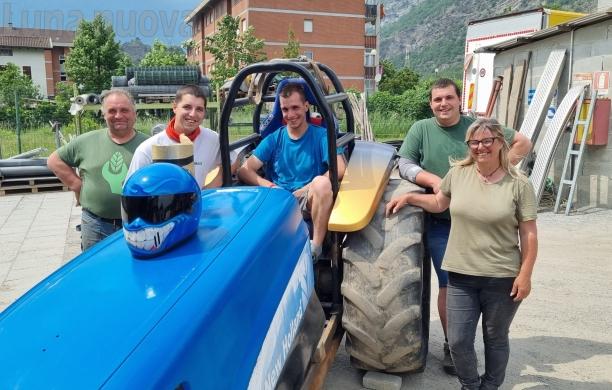 Nik Bruno, da Urbiano al campionato di Tractor Pulling