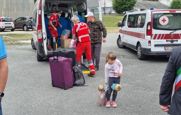 Venaus, i profughi negli alloggi dell'ex cantiere