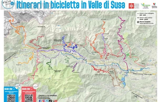 Rete sentieristica valsusina: le nuove mappe per bike & walk