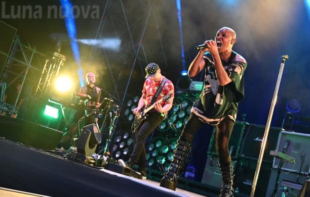  Skunk Anansie, 1° luglio (Foto Daniele Fenoglio)