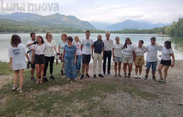 Avigliana, lago Piccolo un po’ meno sporco