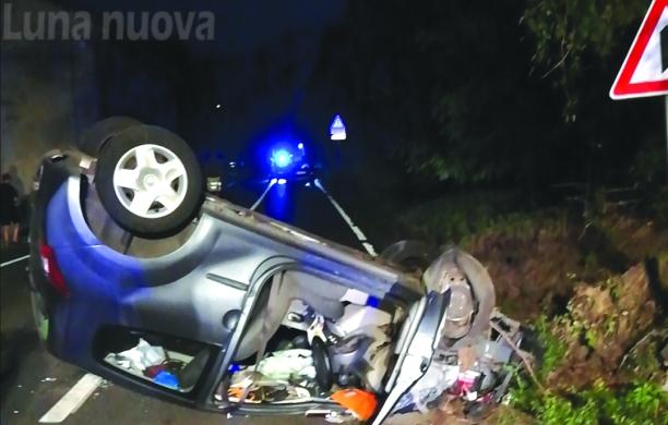 S.Giorio. tre feriti nello scontro del Malpasso