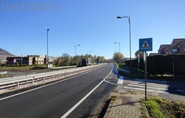 Avigliana, In corso Europa lavori per la sicurezza. L’attraversamento va in via Dei Testa