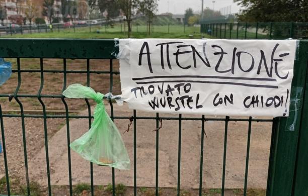 Grugliasco, bocconi killer nell'area cani: incubo che ritorna