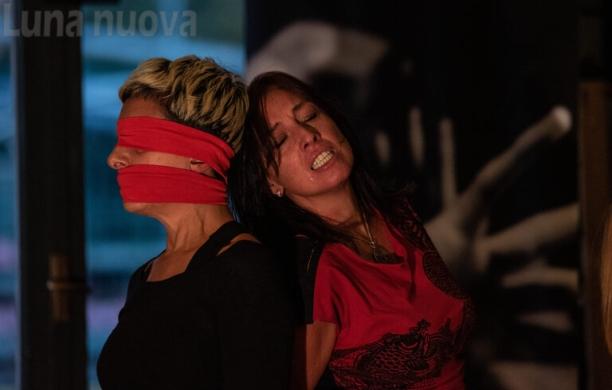 Un momento di ‘Muta la pelle’ (Foto Valeria Fioranti)