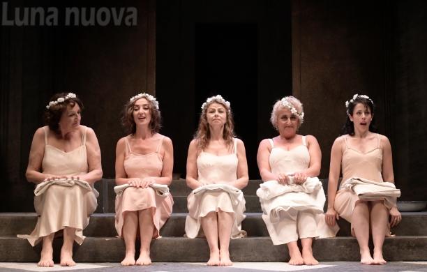 ‘Lisistrata’ con Amanda Sandrelli, a marzo (Foto Alessandro Botticelli)