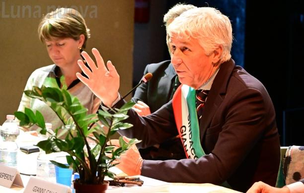 Grugliasco, il "sindaco" Gasperini alla 66 Martiri 