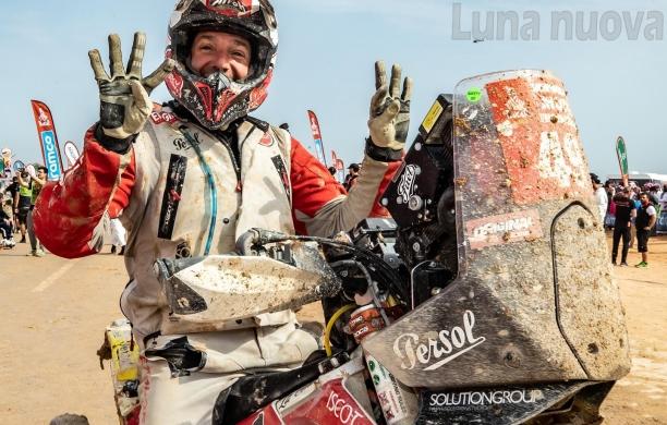 Cesare d’Arabia: Zacchetti in fondo alla quarta Dakar