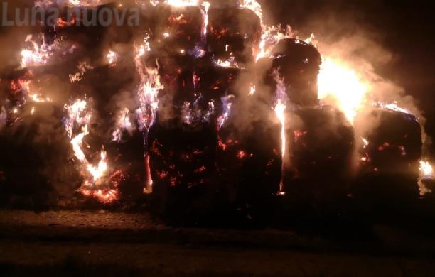 «Rotoballe a fuoco, una scia continua: adesso aiutateci»