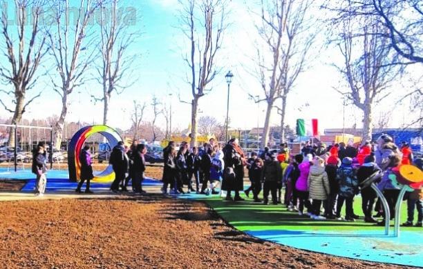 Rivalta, il primo parco giochi senza barriere