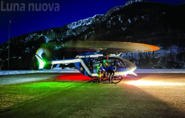 Tre francesi dispersi, salvati con l'elicottero della Gendarmerie
