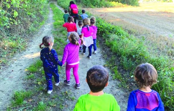 Rosta, quando il bosco diventa un'aula