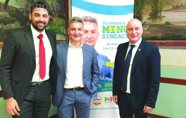 Pianezza, centrosinistra compatto con Giovanni Minò