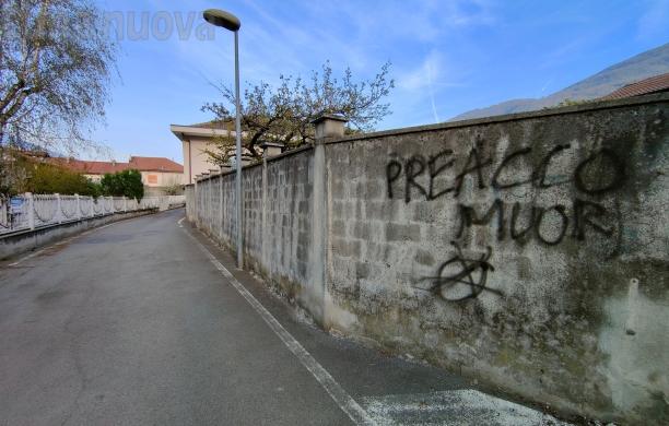 S.Antonino: minacce di morte alla sindaca Preacco sui muri del paese