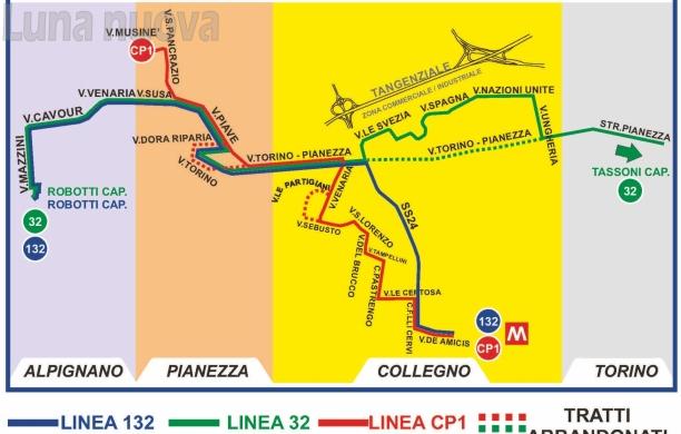 Da lunedì più collegamenti con il Polo sanitario di Venaria