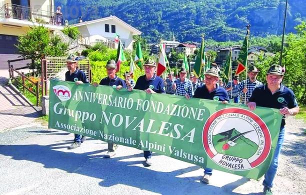 Un compleanno con la penna nera per Novalesa