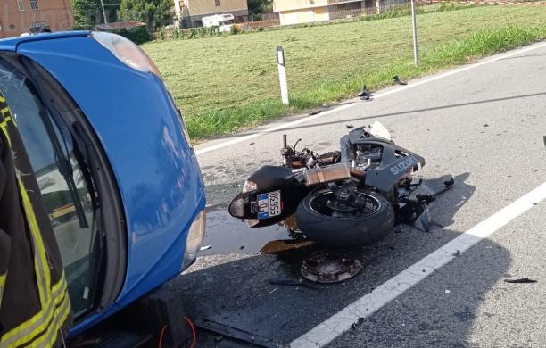 S.Antonino: due vite spezzate nello scontro auto-moto di domenica mattina