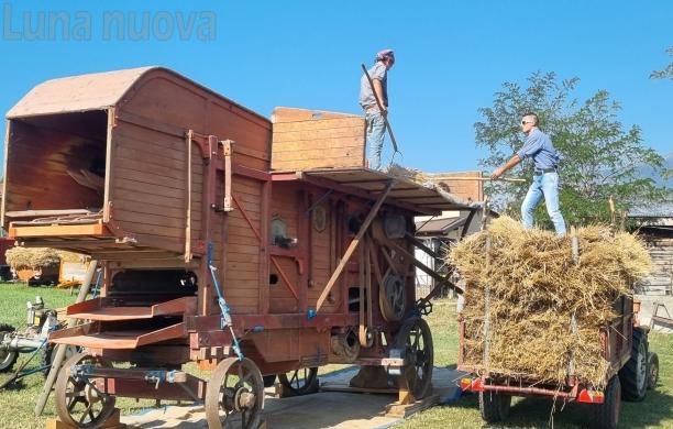 S.Giorio: il grano, come settant'anni fa