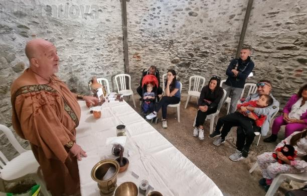 Susa romana per un giorno: in 200 per posca e legionari