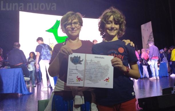 Avigliana, per Luca un bel viaggio tra i numeri