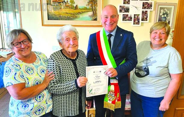 Collegno abbraccia una nuova centenaria