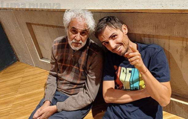 Daniele Ronco e Graziano Piazza in ‘Life is a flower’, nuova produzione di Mulino ad Arte in scena sabato 25 e domenica 26 novembre