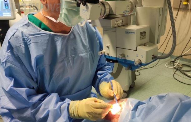 Orbassano, primo trapianto di cornea al San Luigi